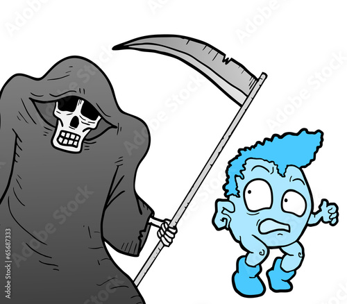 Dead scene