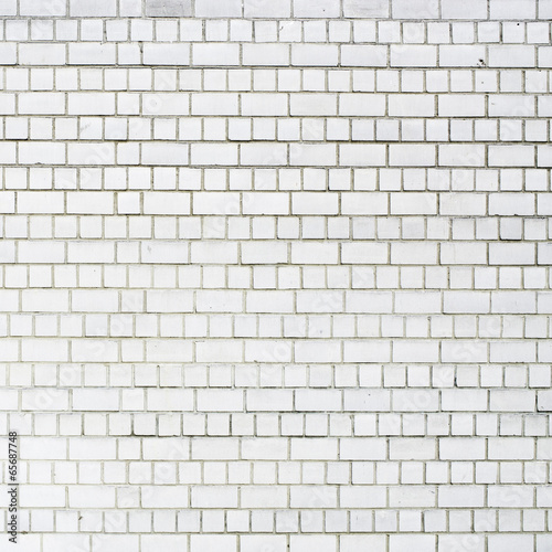 White brickwall surface