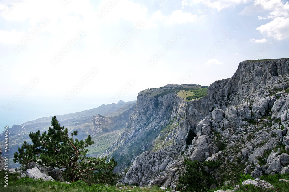 Fototapeta premium Mountain Crimea in Ukraine