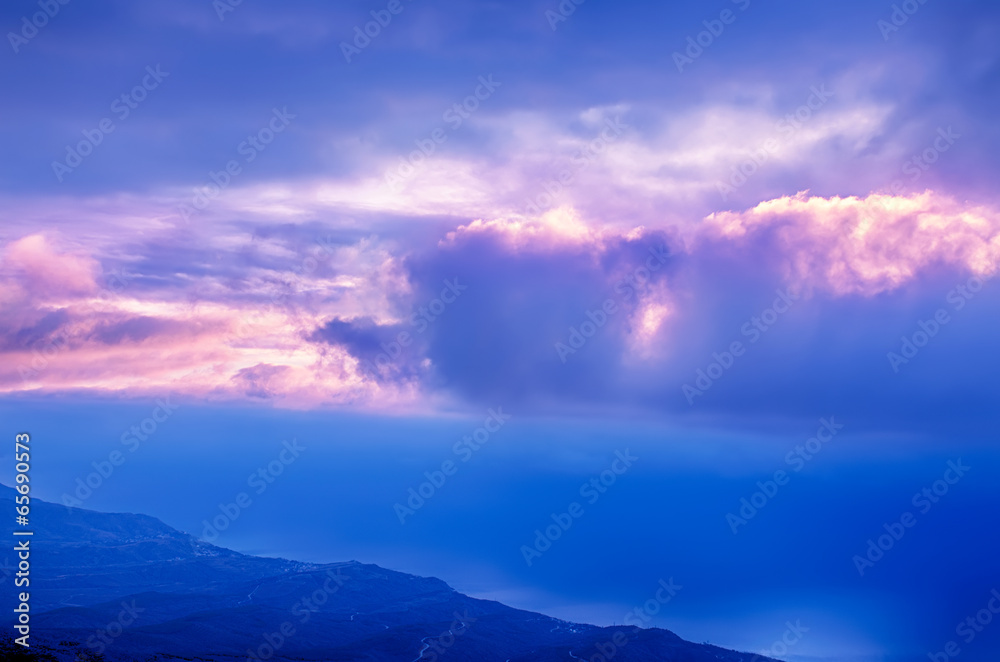 Obraz premium Sunrise on the sea