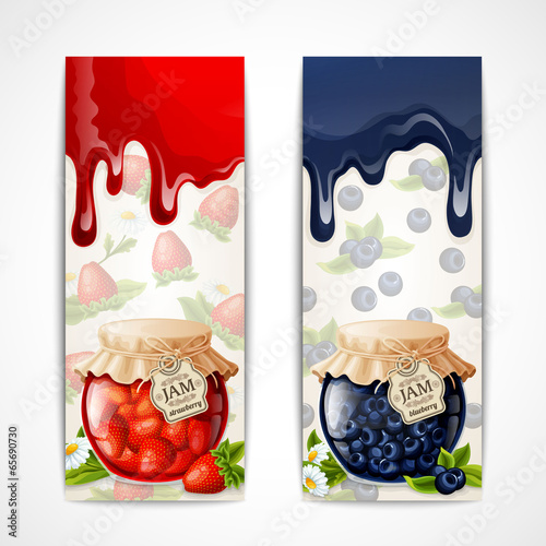 Jam banners vertical