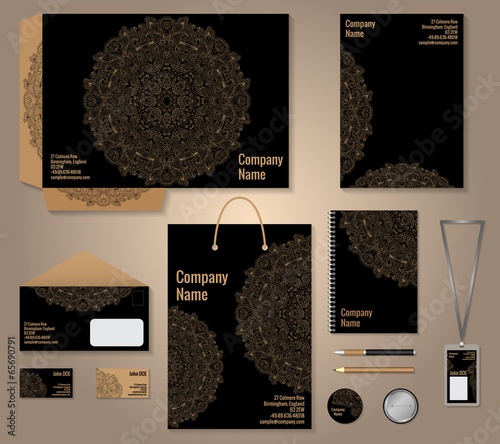 Corporate identity template