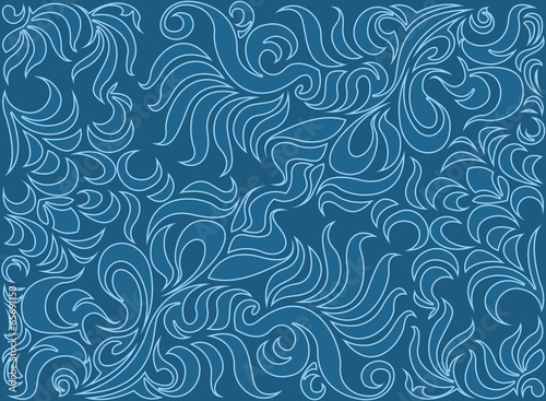 Blue pattern abstract background