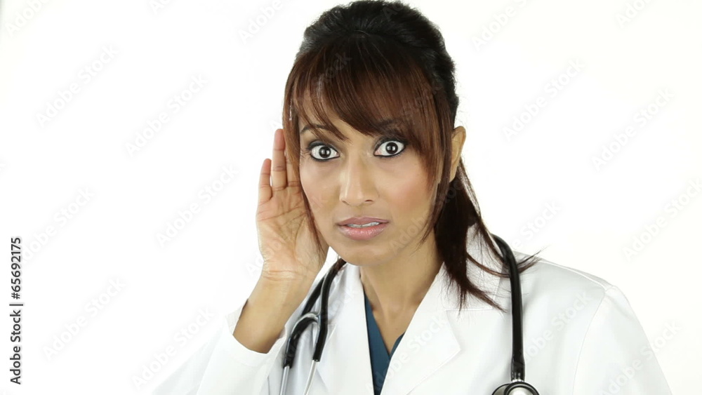 Indian Doctor isolated on a white background Indian Doctor isolated on a white background