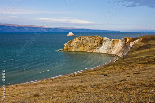 Cape Haralday. Olkhon Island. Baikal photo