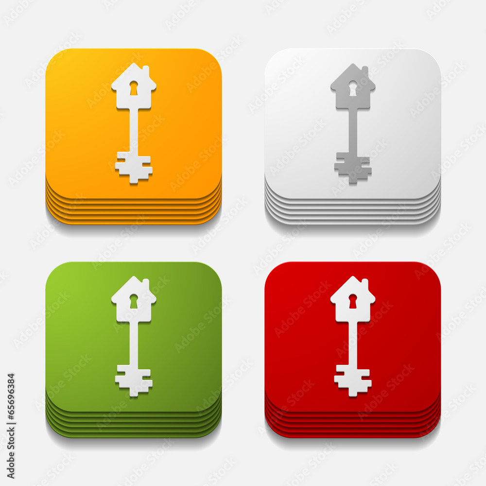 square button: key square button: key