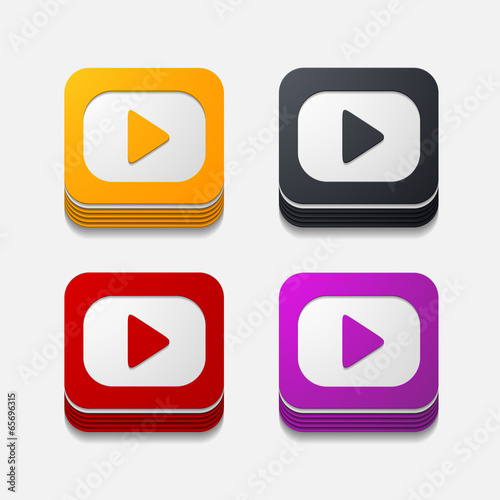 Free Download square button: start - GFXLoad