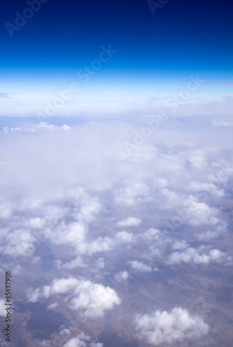 Fototapeta Naklejka Na Ścianę i Meble -  Aerial sky