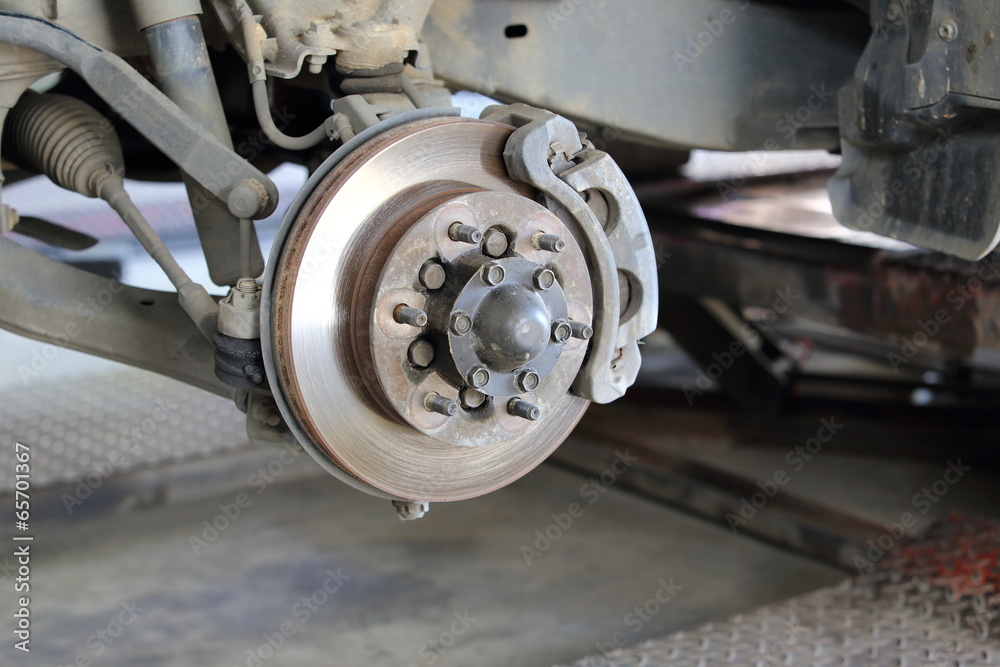 Front Disk brake assembly repair