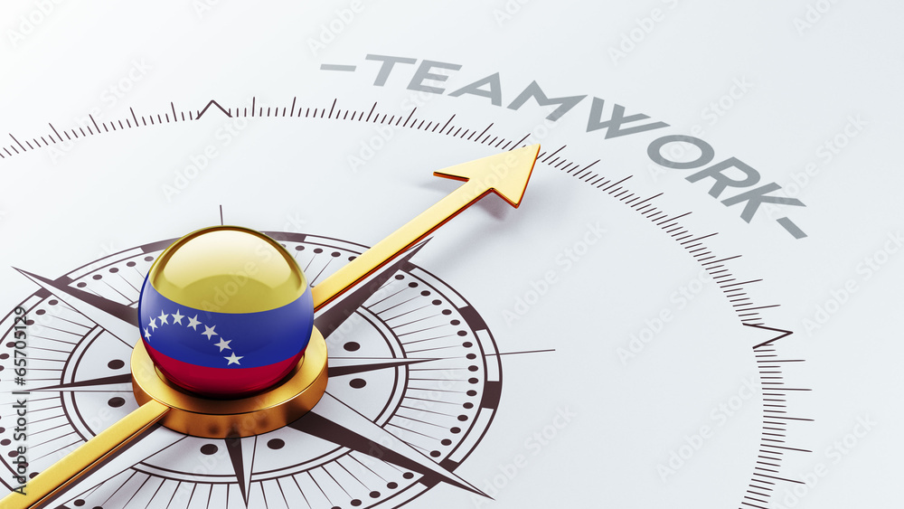 Venezuela Teamwork Concept