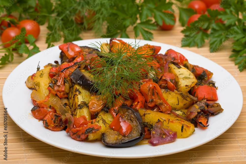 Roasted vegetables Roasted vegetables