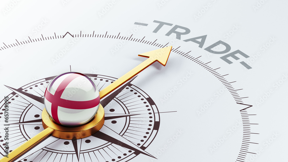 England Trade Concept