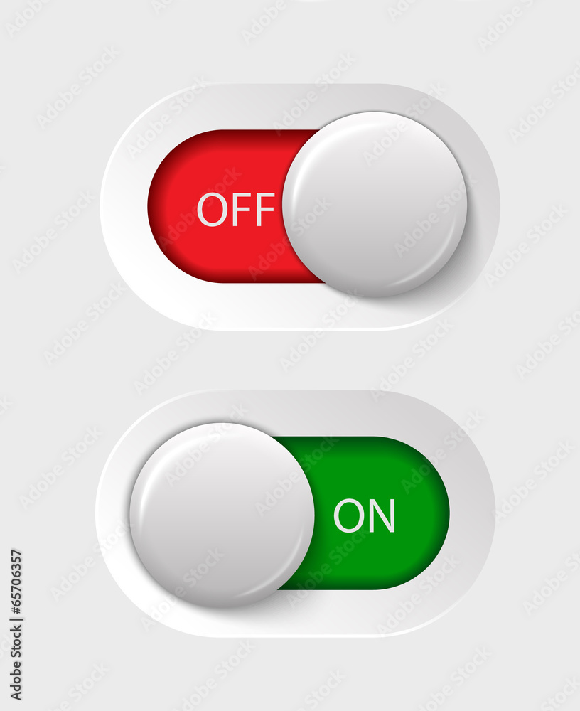 on - off switches on - off switches