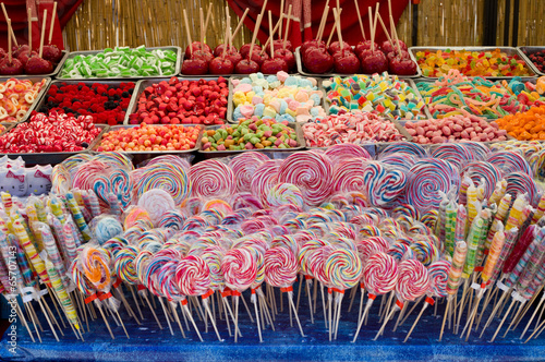 Quadro em tela Candies