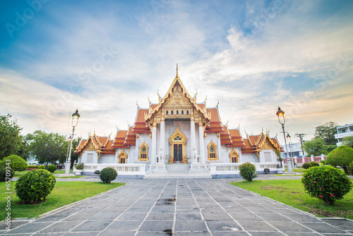 Wat Benchamabophit, Bangkok, Thailand photo