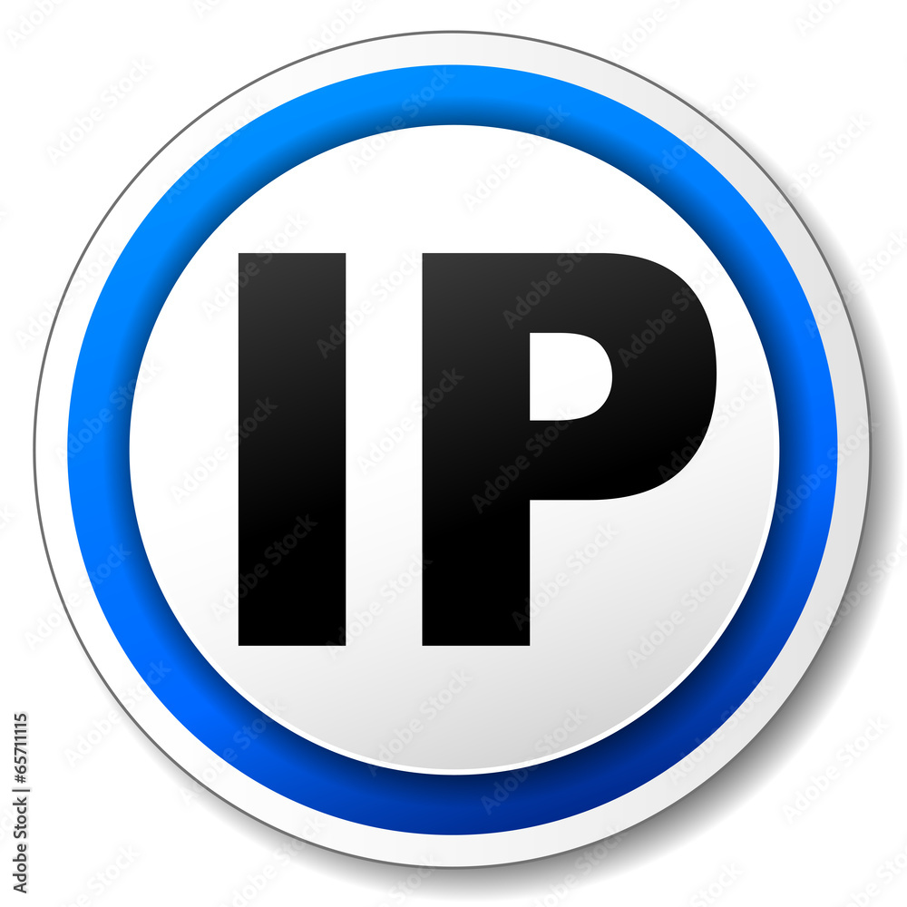 Vector ip icon Vector ip icon
