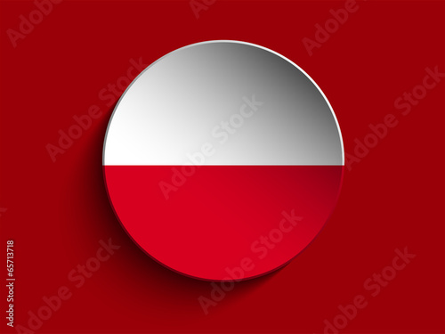 Flag Paper Circle Shadow Button Poland Free Download Flag Paper Circle Shadow Button Poland - GFXLoad