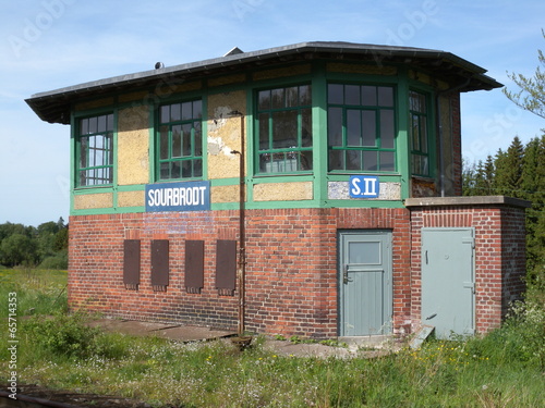 Stellwerk am Vennbahnradweg