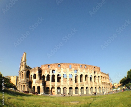 Canvas Print Colesseum, Rome, Italy
