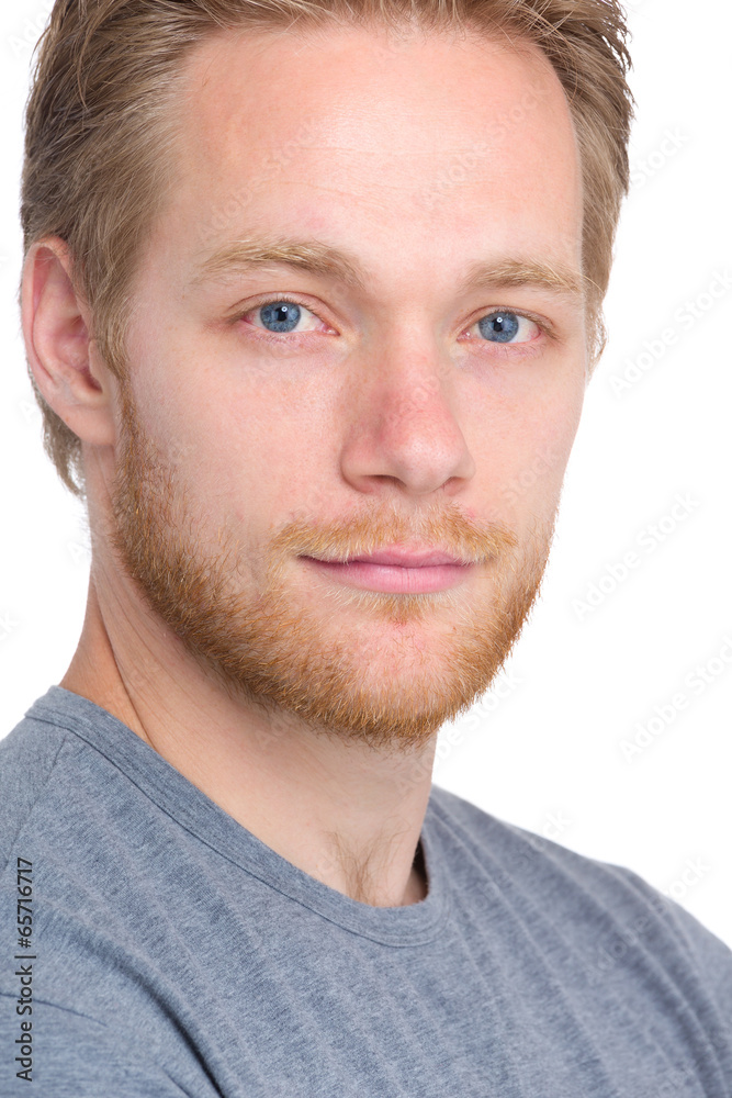 Obraz premium Handsome blonde man portrait