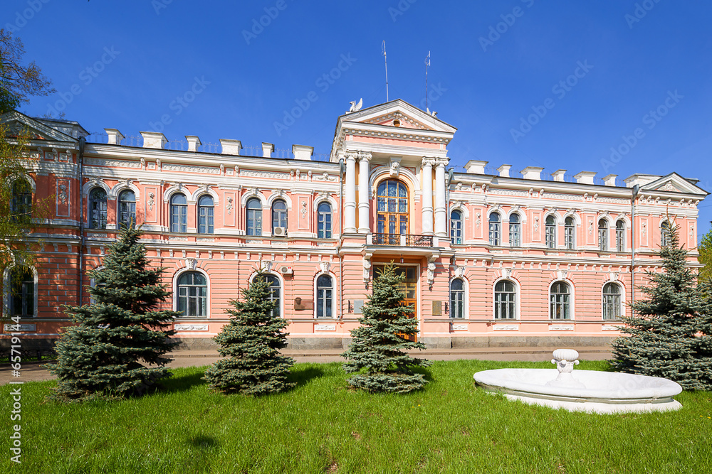 old mansion in Poltava. Ukraine.