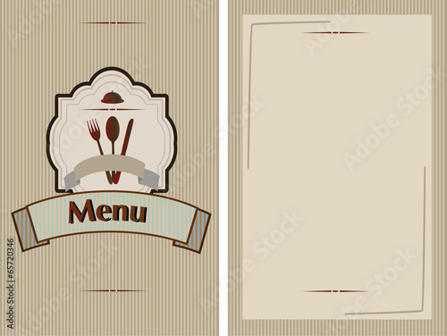 banner for restaurant and cafe