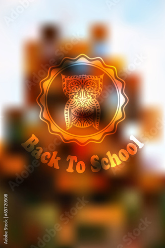 Autumn Back To School Background