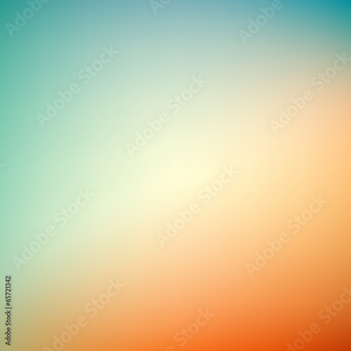 abstract blurry background, blue - orange © Anikakodydkova