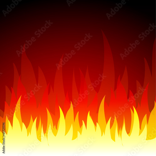 Vector fire background
