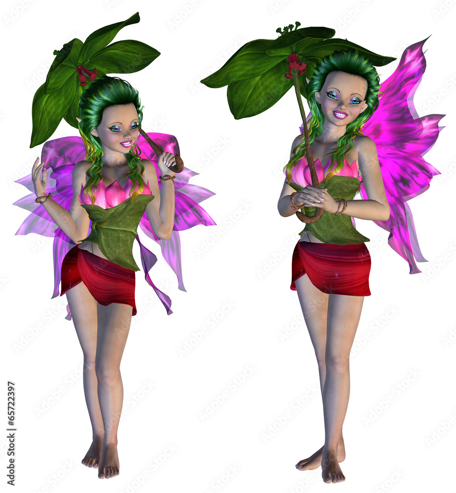 3D Floral Fairy 3D Floral Fairy