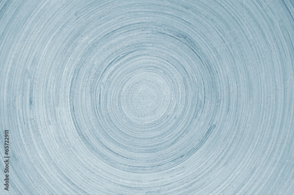 blue wooden circles on full frame