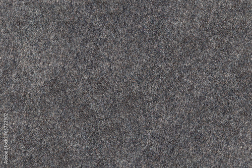 Grey woolen felt texture fabric