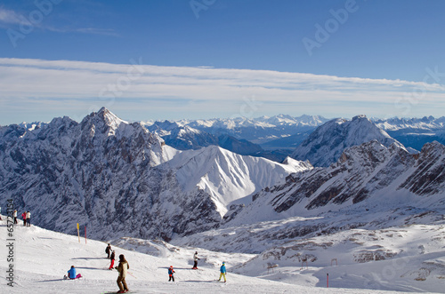 Berge_Alpen_Garmisch_Zugspitze_Wolken_1