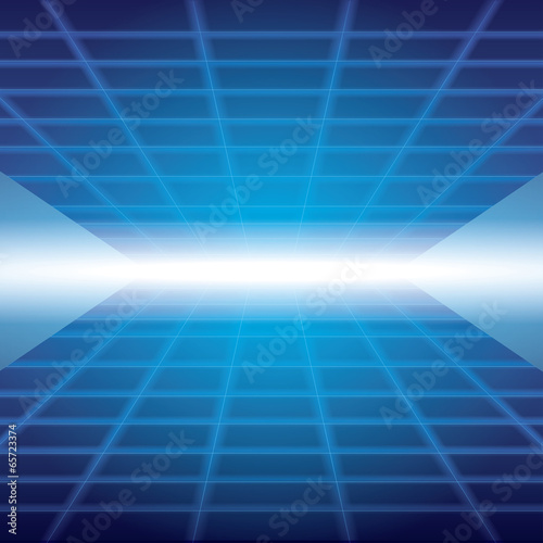 Perspective grid technology background