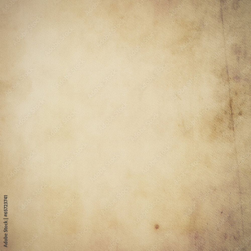 sheet of old, soiled paper background, grunge texture