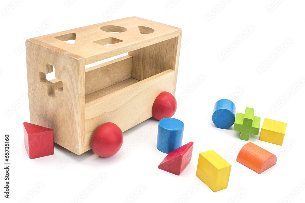 Fototapeta premium Wooden shape softer