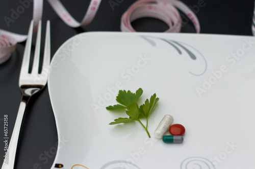 mit Tabletten zum Wunschgewicht