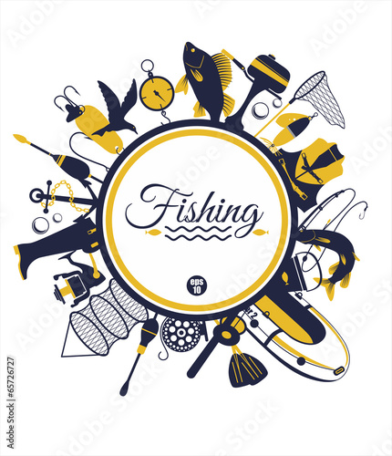 Fishing background