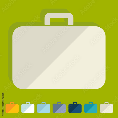 Flat design: portfolio