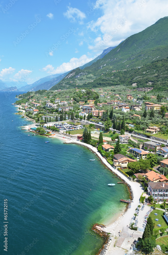 Malcesine - a beautiful relaxed town at lake Garda, Italy