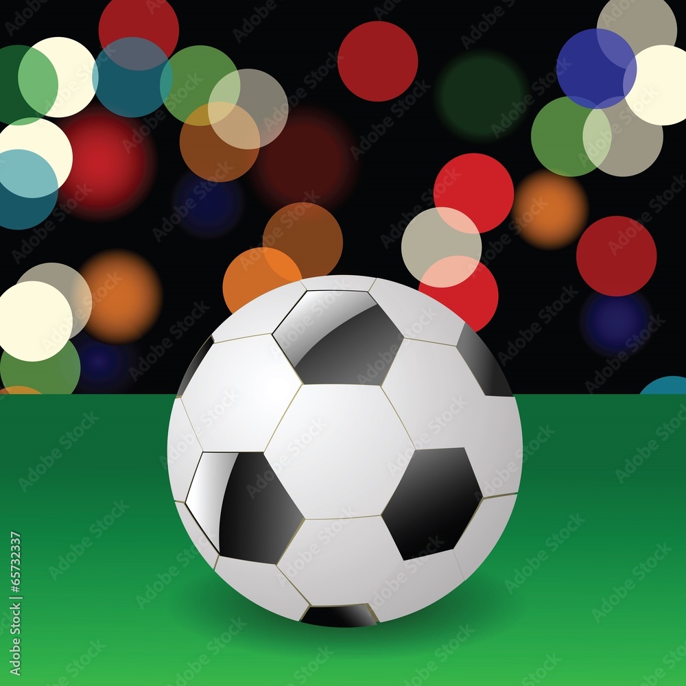 Naklejka premium soccer ball