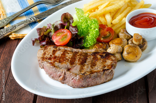 Steak and Chips