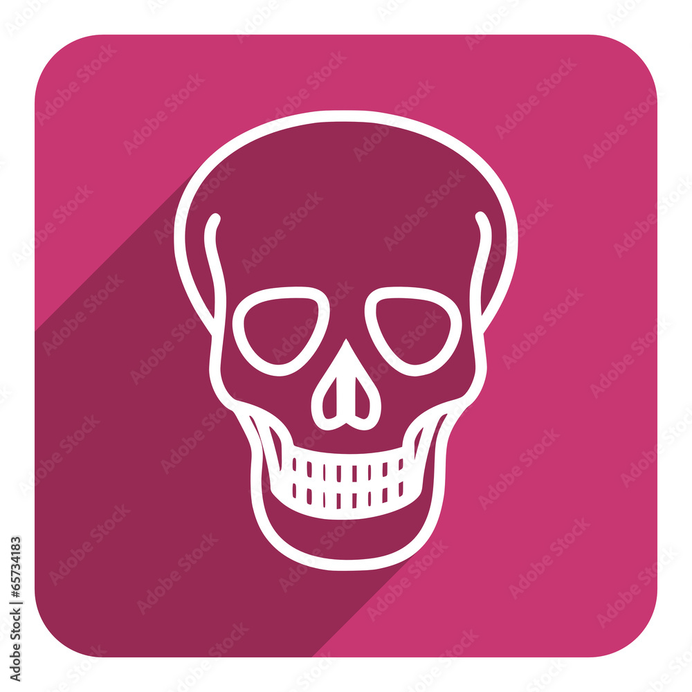skull flat icon skull flat icon