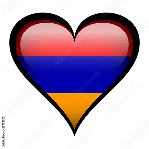 Free Download Armenia flag in heart - GFXLoad