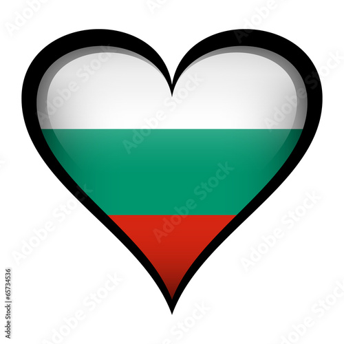 Free Download Bulgaria flag in heart - GFXLoad