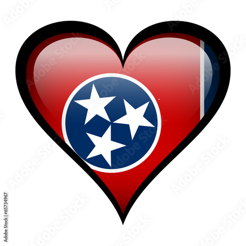 Free Download Flag in heart - Tennessee - GFXLoad