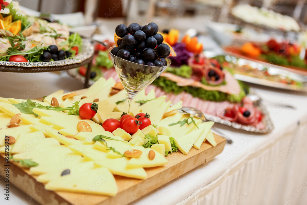 Food on the table