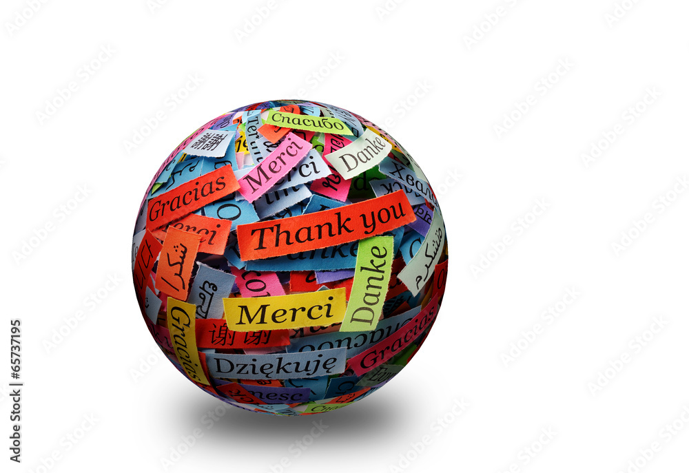 Thank You 3d spere Thank You 3d spere