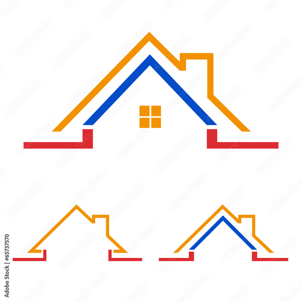 house home logo, icon
