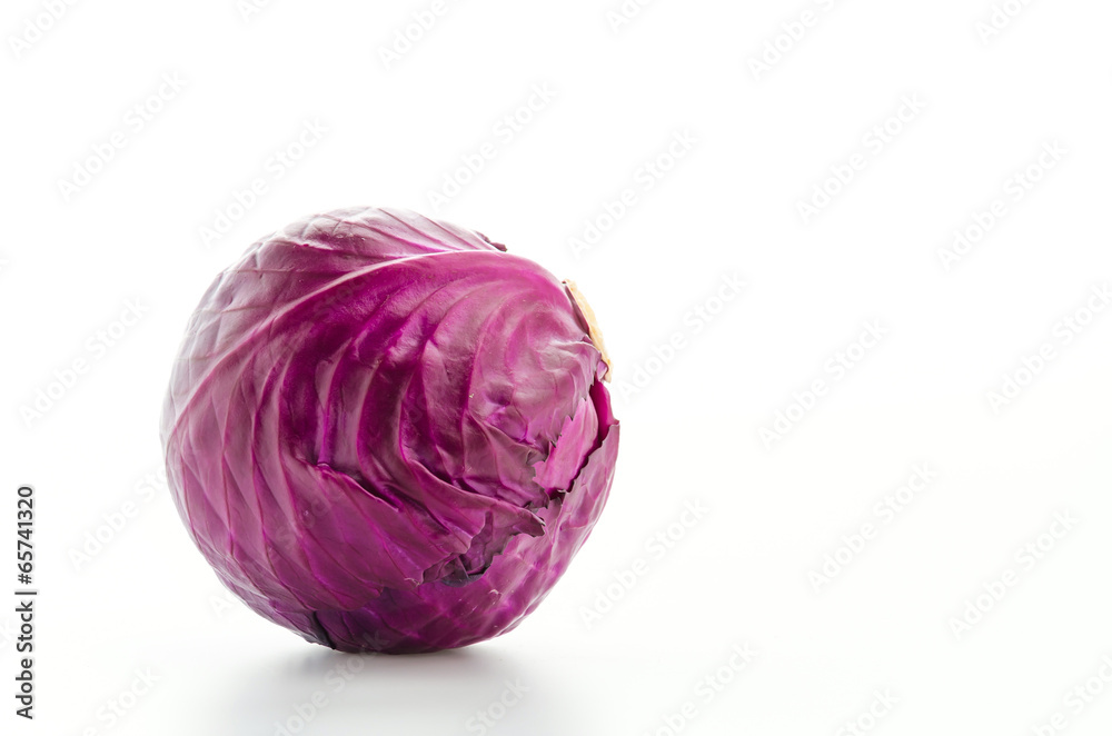 Cabbage isolated on white Cabbage isolated on white